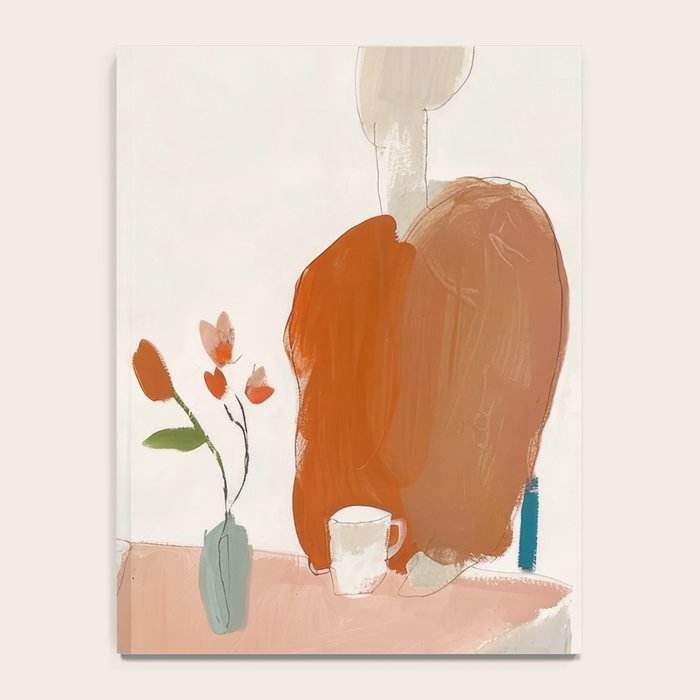 Abstract Cafe Stillness Notebook Gallery Image 4