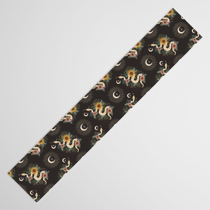 Year of the Snake - 2025 Calendar - Black Table Runner Gallery Image 3
