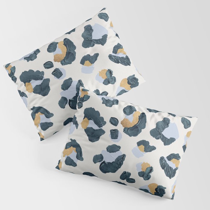 Snow Leopard Print Pillow Sham Gallery Image 3