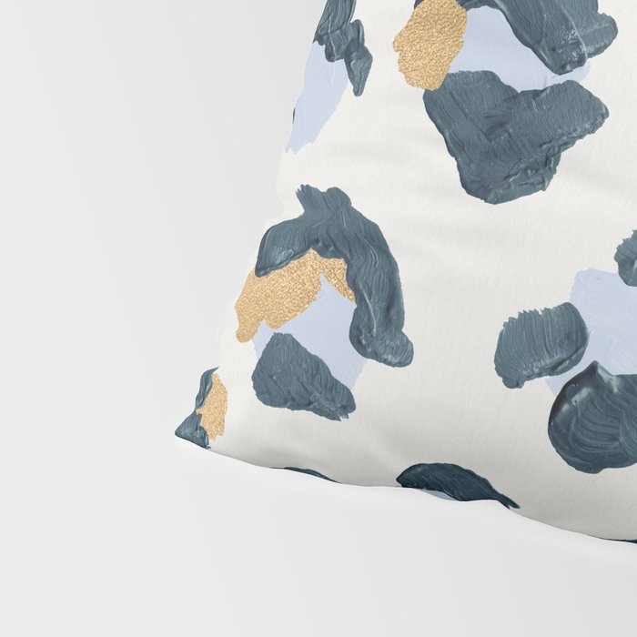 Snow Leopard Print Pillow Sham Gallery Image 4