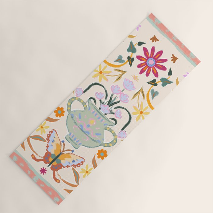Magical Garden Yoga Mat Gallery Image 1