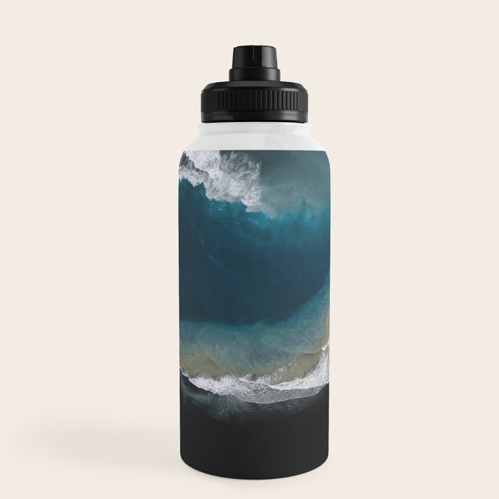  Iceland's Black Sand Beach Landscapes Water Bottle Gallery Image 3