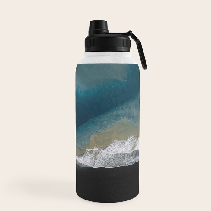  Iceland's Black Sand Beach Landscapes Water Bottle Gallery Image 5