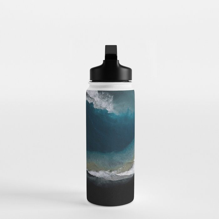  Iceland's Black Sand Beach Landscapes Water Bottle Gallery Image 3