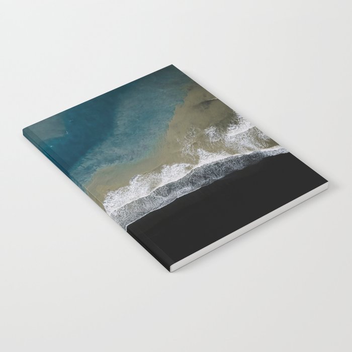  Iceland's Black Sand Beach Landscapes Notebook Gallery Image 1