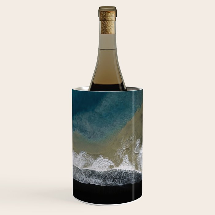  Iceland's Black Sand Beach Landscapes Wine Chiller Gallery Image 3