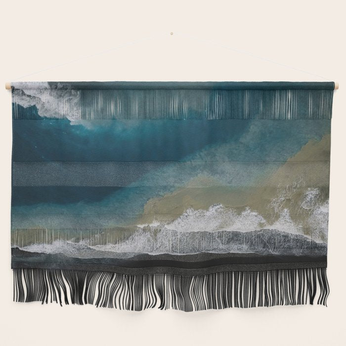  Iceland's Black Sand Beach Landscapes Wall Hanging Gallery Image 1