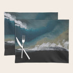  Iceland's Black Sand Beach Landscapes Placemat Gallery Image 1