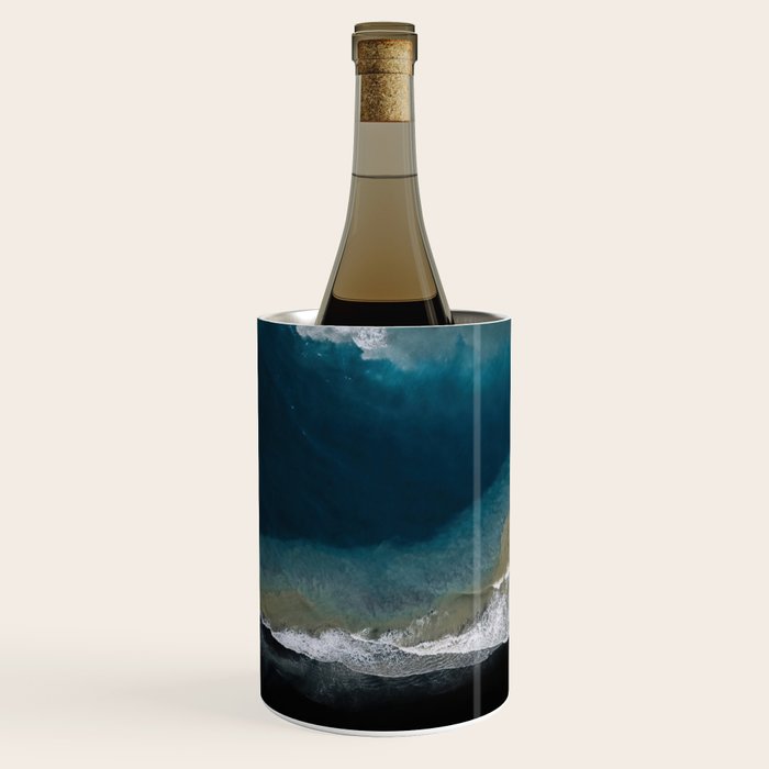  Iceland's Black Sand Beach Landscapes Wine Chiller Gallery Image 2