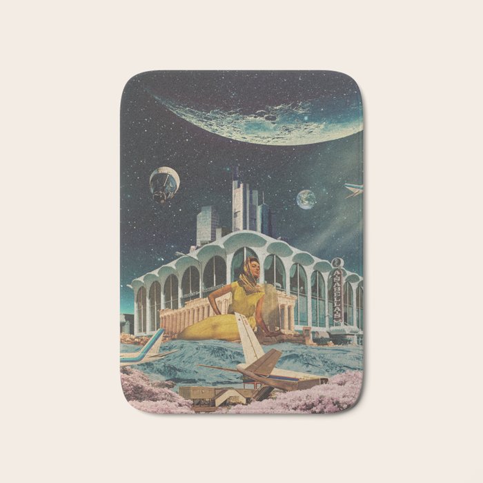 a Postcard from year 2345 Bath Mat Gallery Image 1