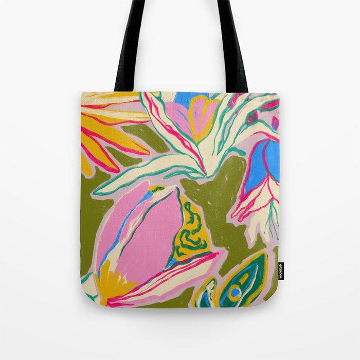 TROPICAL GARDEN Tote Bag Gallery Image 1
