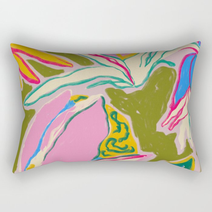 TROPICAL GARDEN Rectangular Pillow Gallery Image 2