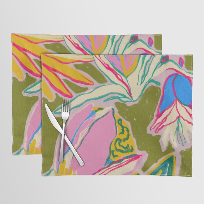 TROPICAL GARDEN Placemat Gallery Image 1