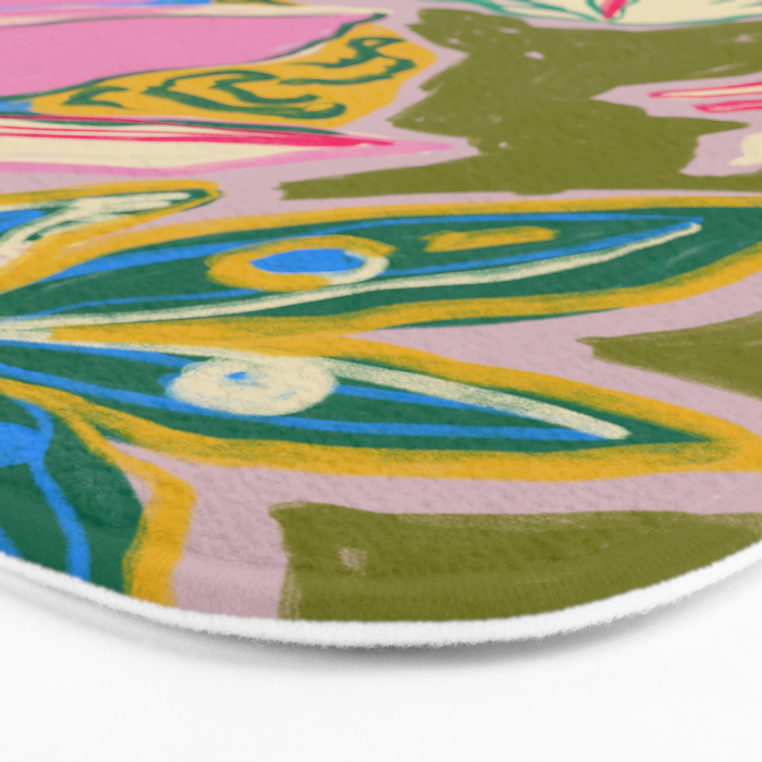 TROPICAL GARDEN Bath Mat Gallery Image 3