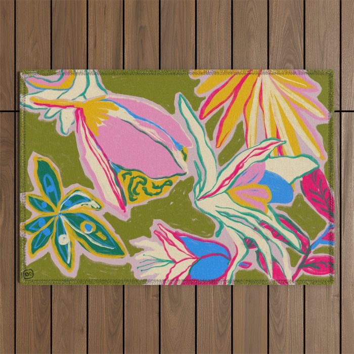 TROPICAL GARDEN Outdoor Rug Gallery Image 1