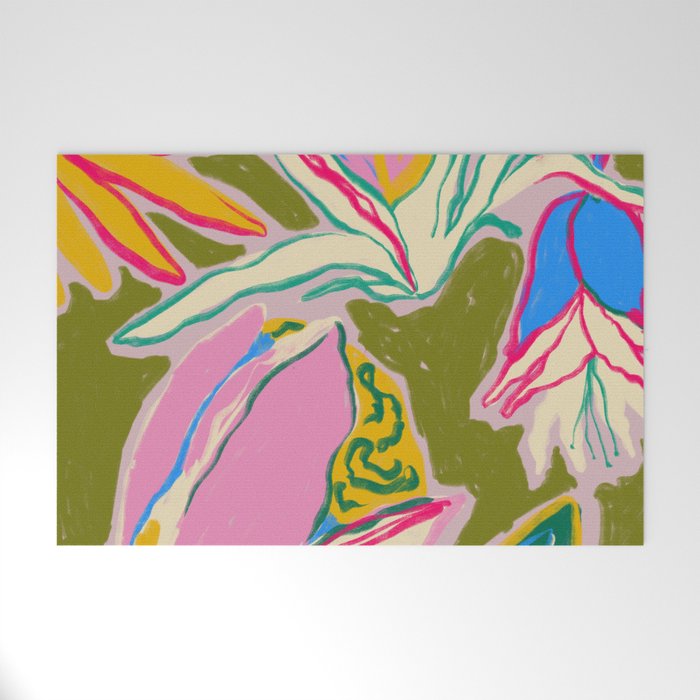 TROPICAL GARDEN Welcome Mat Gallery Image 1
