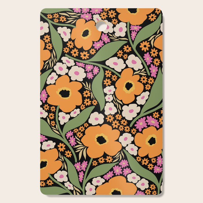 Floral pattern III Cutting Board Gallery Image 1