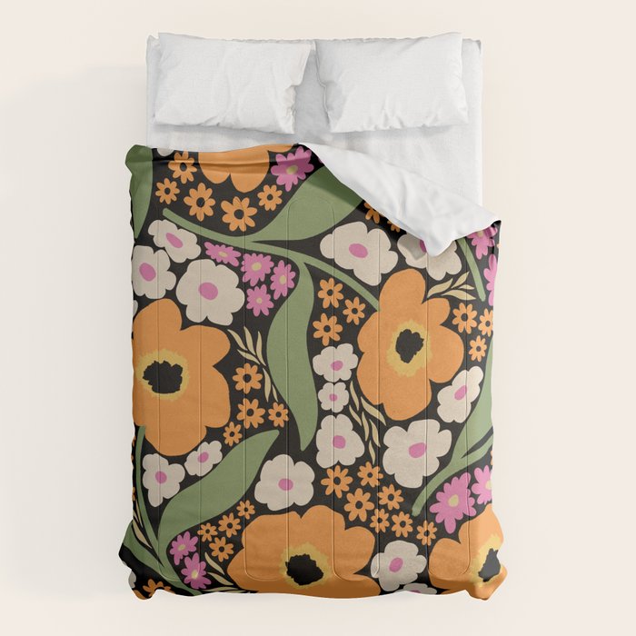 Floral pattern III Comforter Gallery Image 6