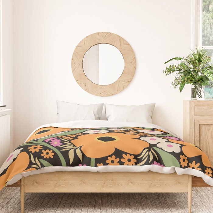 Floral pattern III Duvet Cover Gallery Image 3