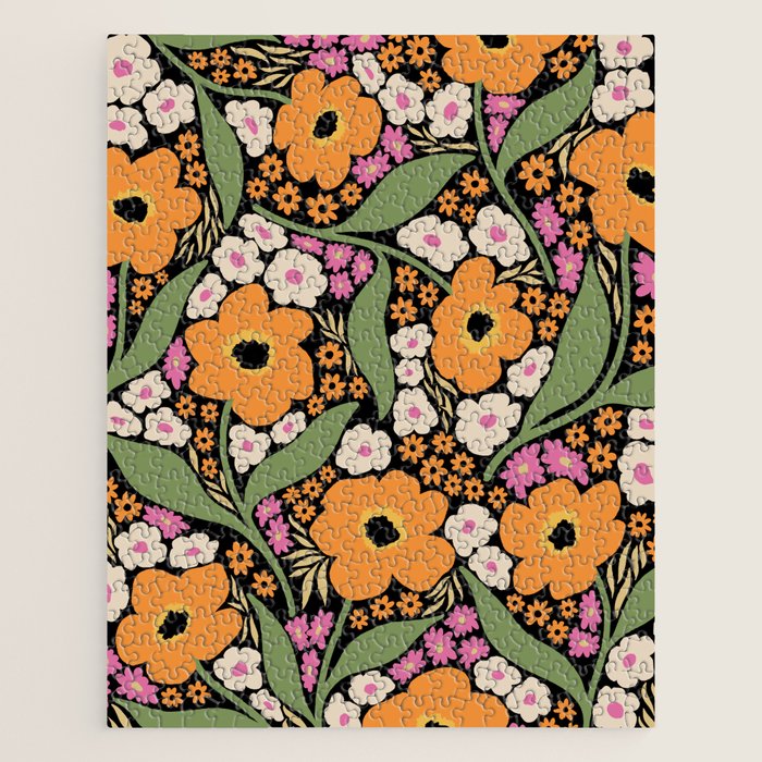 Floral pattern III Jigsaw Puzzle Gallery Image 1