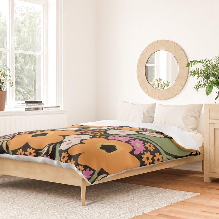 Floral pattern III Duvet Cover Gallery Image 2