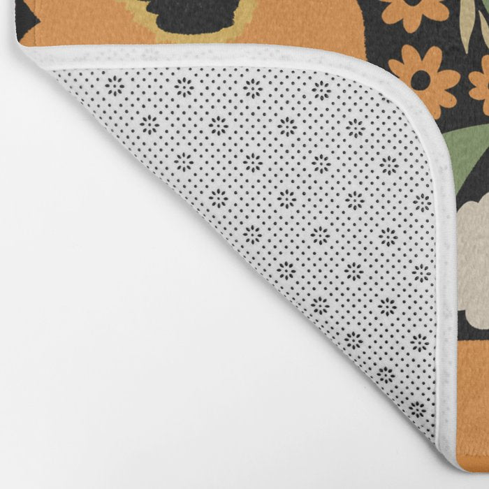 Floral pattern III Bath Mat Gallery Image 2