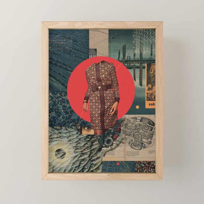 I looked into the Eye of this World Mini Art Print Gallery Image 1