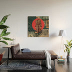 I looked into the Eye of this World Wood Wall Art Gallery Image 2