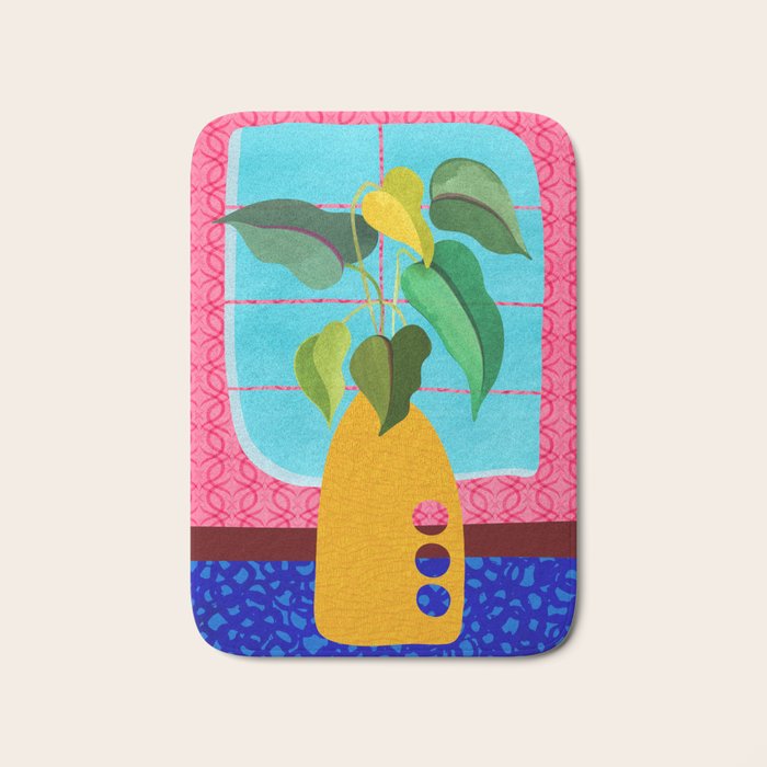 Miami Botanic Still Life Bath Mat Gallery Image 1