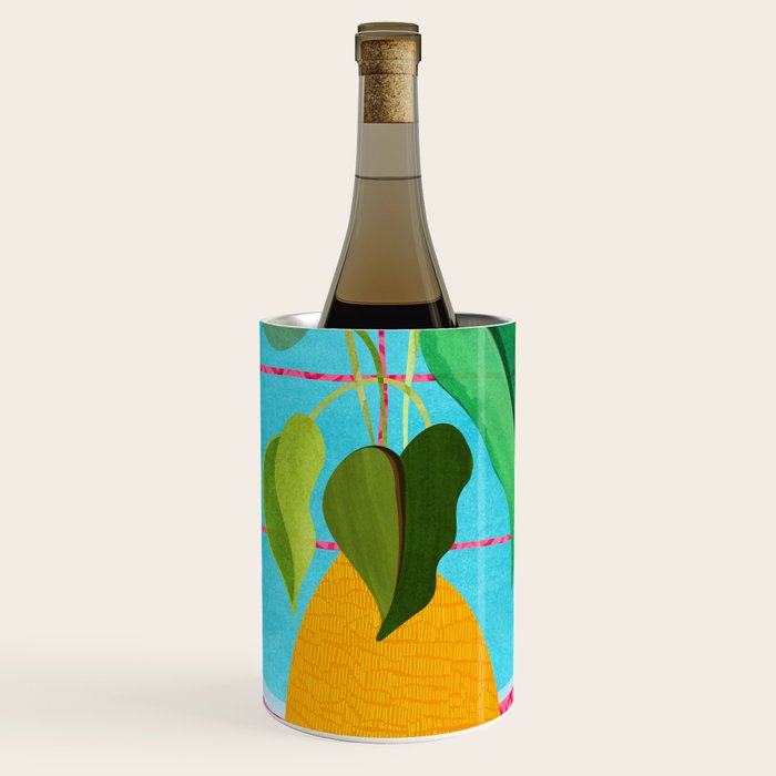 Miami Botanic Still Life Wine Chiller Gallery Image 1