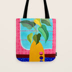 Miami Botanic Still Life Tote Bag Gallery Image 1