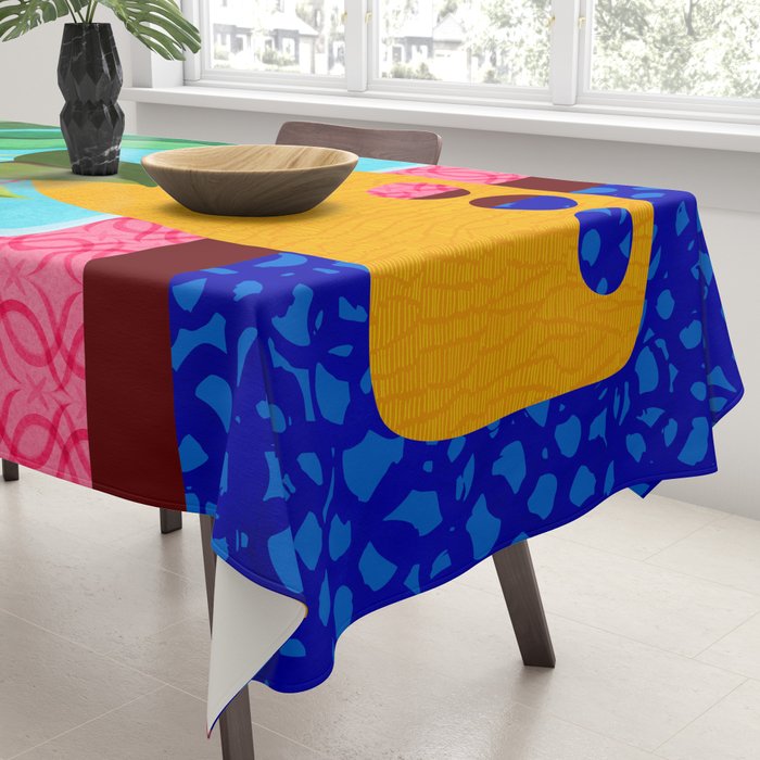 Miami Botanic Still Life Tablecloth Gallery Image 3