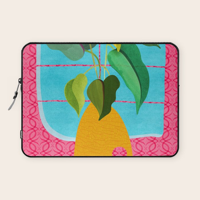 Miami Botanic Still Life Laptop Sleeve Gallery Image 1