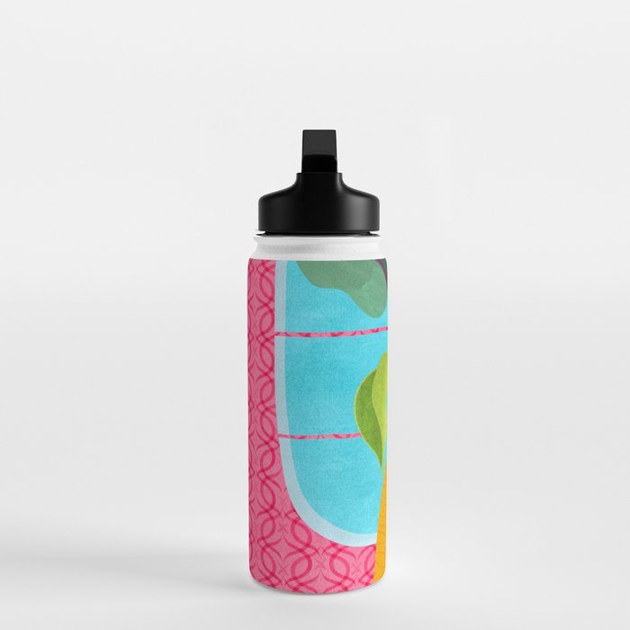 Miami Botanic Still Life Water Bottle Gallery Image 3