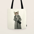 Kitten Dressed as Cat Tote Bag Gallery Image 1