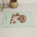 Pugshroom Rug Gallery Image 1