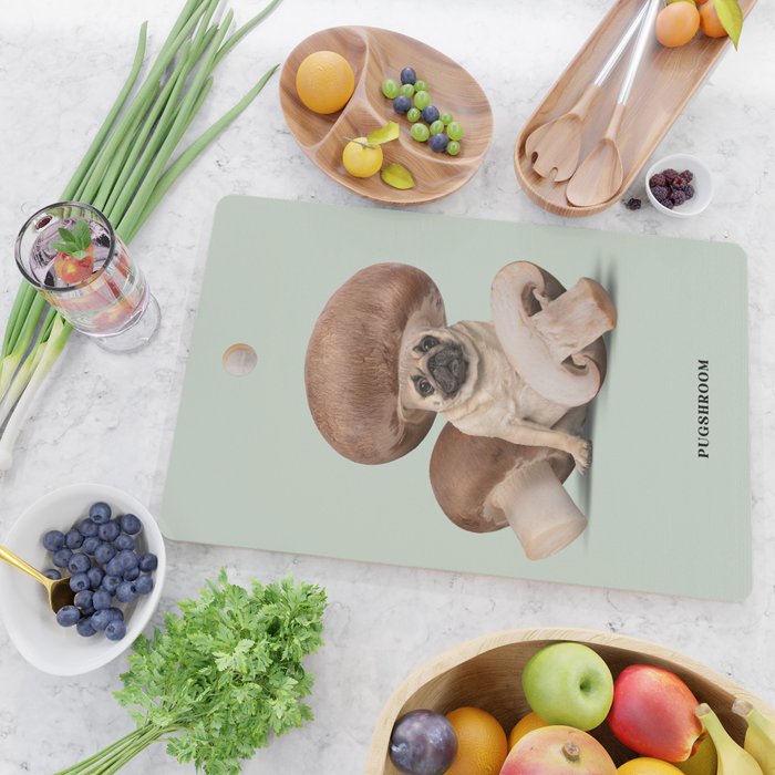 Pugshroom Cutting Board Gallery Image 2