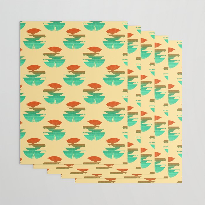 Go West (sail away in my boat) Wrapping Paper Gallery Image 3