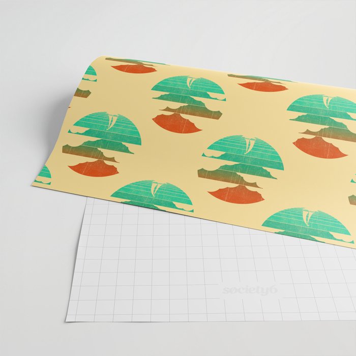 Go West (sail away in my boat) Wrapping Paper Gallery Image 2