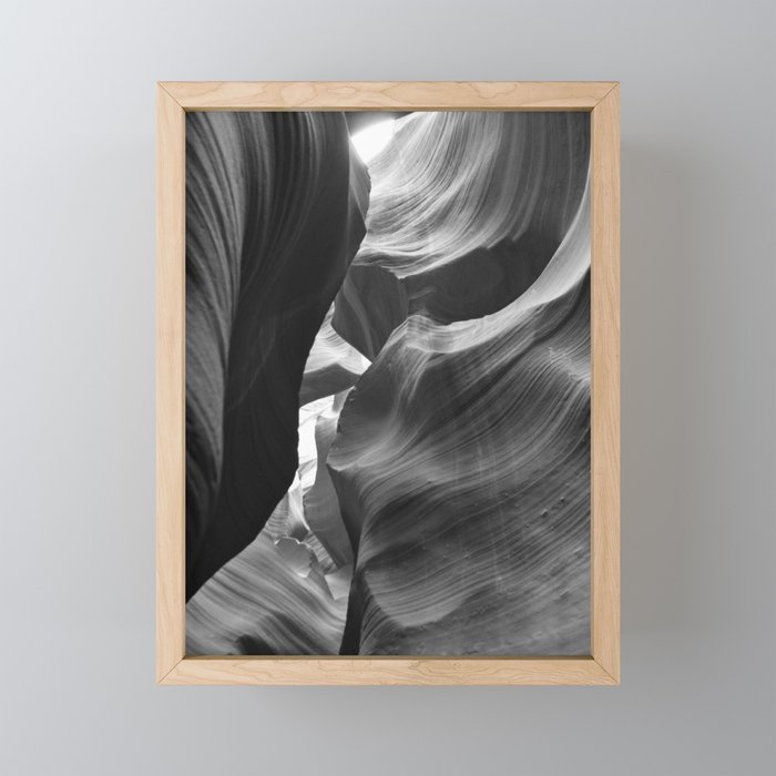 ANTELOPE CANYON XXVI / Arizona Desert Mini Art Print Gallery Image 1