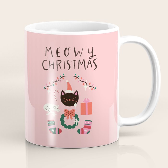 Meowy Christmas Coffee Mug Gallery Image 1