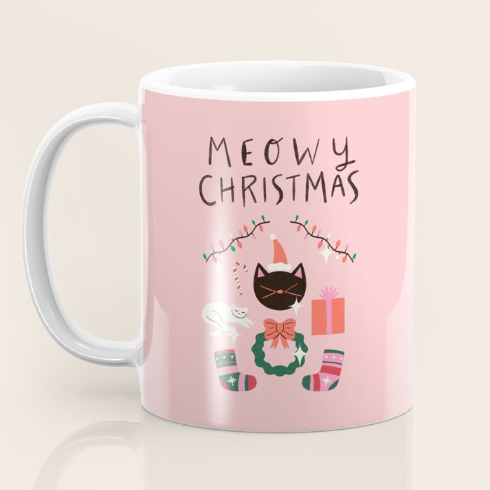 Meowy Christmas Coffee Mug Gallery Image 3