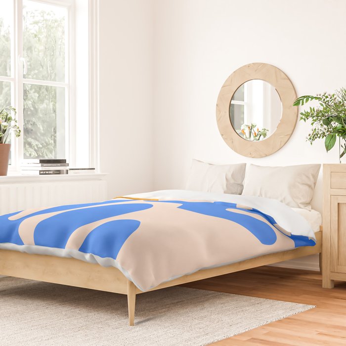 Henri Matisse - Leaves - Blue Duvet Cover Gallery Image 2