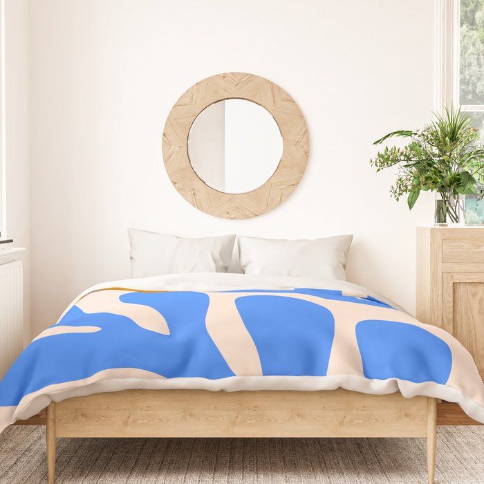Henri Matisse - Leaves - Blue Duvet Cover Gallery Image 3
