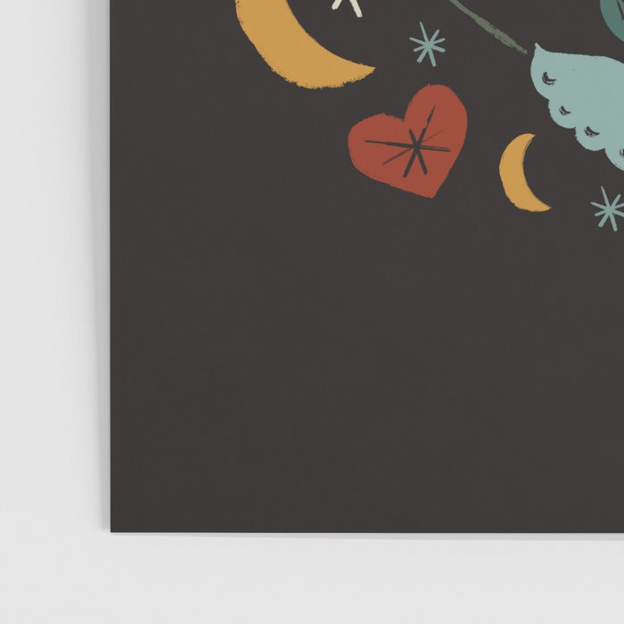 Folk Floral | Fall Colors Poster Gallery Image 3