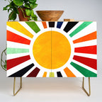 Sun Retro Art Credenza Gallery Image 1