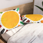 Sun Retro Art Pillow Sham Gallery Image 2