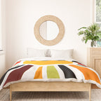 Sun Retro Art Duvet Cover Gallery Image 3