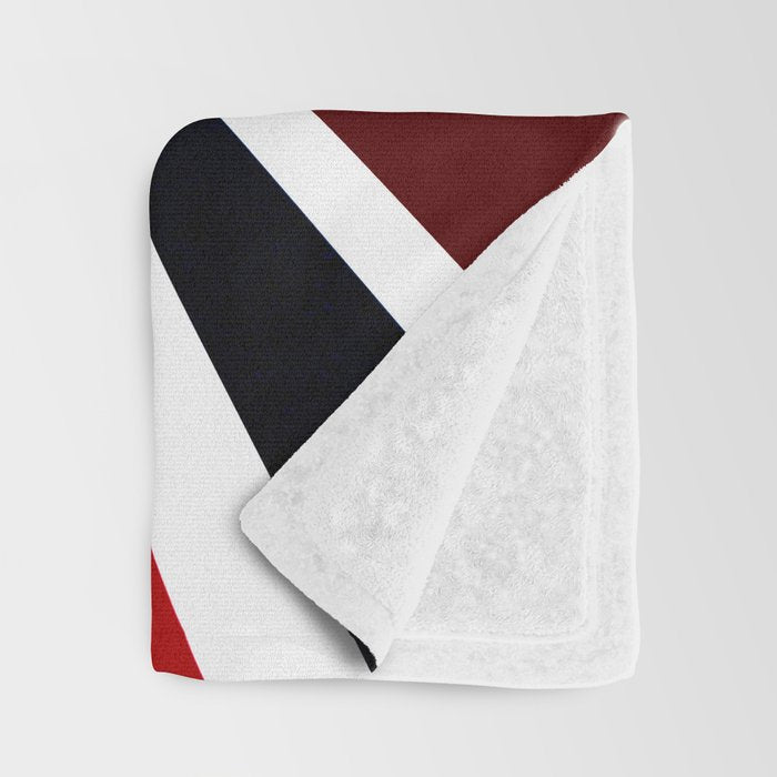 Sun Retro Art Throw Blanket Gallery Image 3