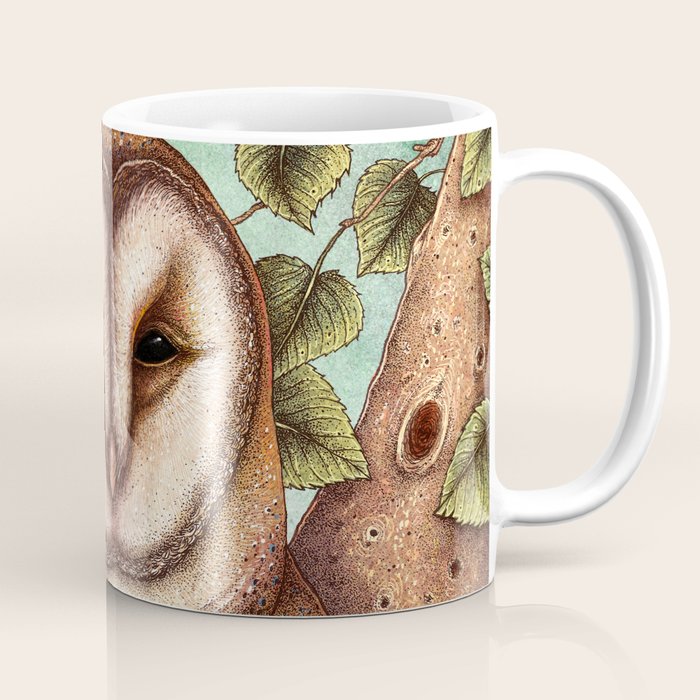 Spring Barn Owl Coffee Mug Gallery Image 1